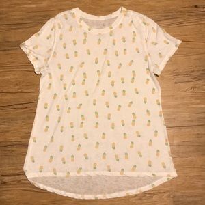 Off white pineapple shirt! Gently worn!!